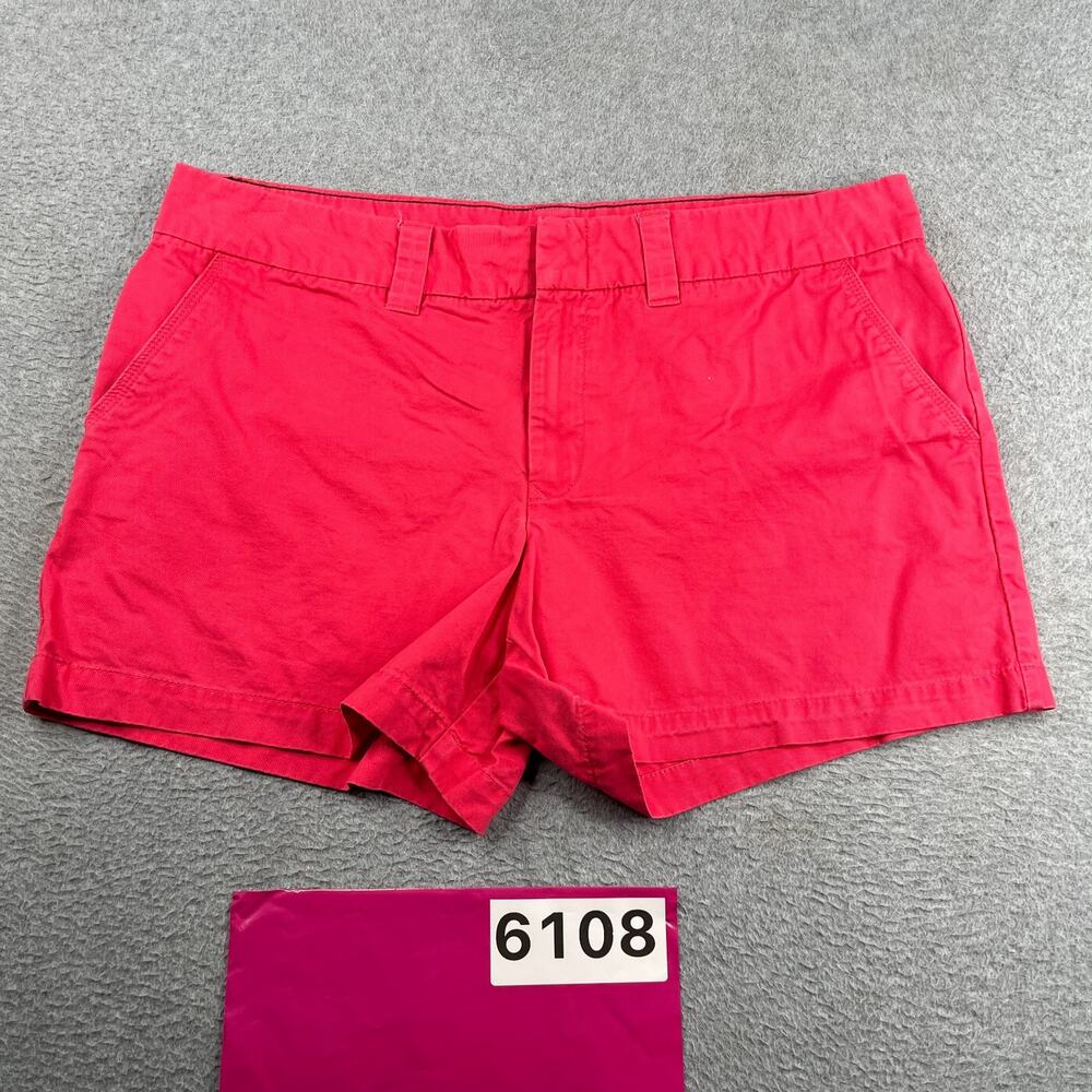 Tommy Hilfiger Shorts Womens Size 16 Bright Pink Cotton Casual